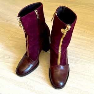 Capezzani Italian leather booties